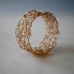 Crochet Gold Filled Ring